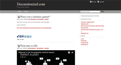 Desktop Screenshot of deconstructed.com