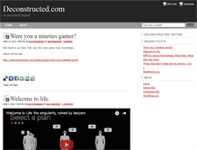 Tablet Screenshot of deconstructed.com