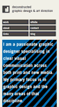 Mobile Screenshot of deconstructed.org.uk
